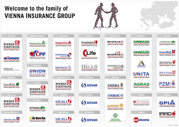 Welcome to the family of Vienna Insurance Group (Grafik)