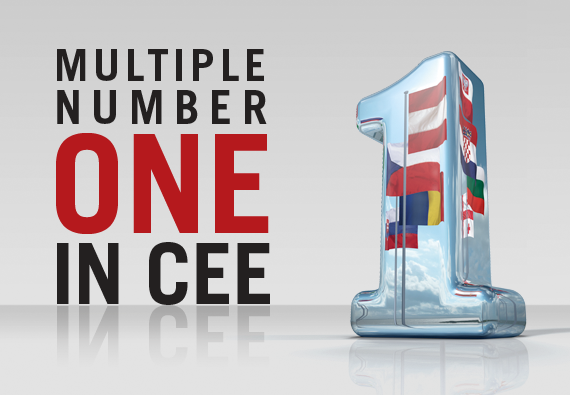 Multiple number one in CEE (graphic)