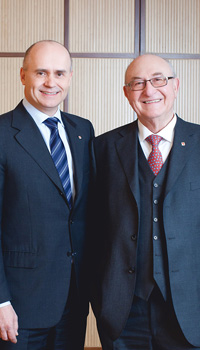 Deputy General Manager Dr. Peter Hagen (left), General Manager Dr. Günter Geyer (right) (photo)