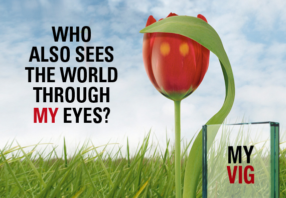 Who also sees the world through my eyes? (photo)