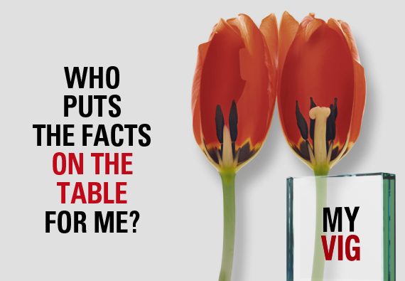 Who puts the facts on the table for me? (photo)