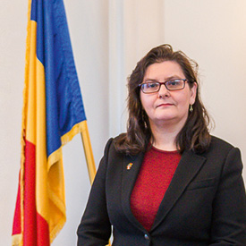 H.E. Silvia Davidoiu, Romanian Ambassador to the Republic of Austria (photo)