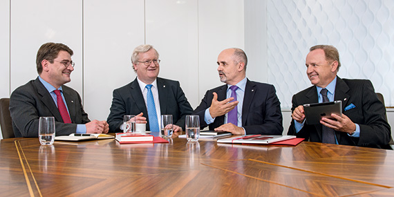 Der Vorstand der Vienna Insurance Group im Gespräch (Foto)