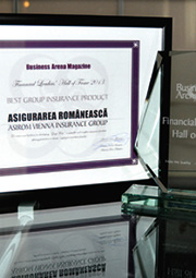 Auszeichnung „Bestes Gruppenversicherungsprodukt“ der Asirom (Foto)